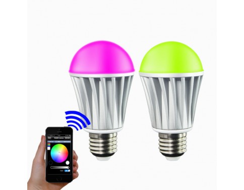 iOS Android App WiFi Phone Control RGBW Color Magic LED Smart light Lamp Bulb 7W